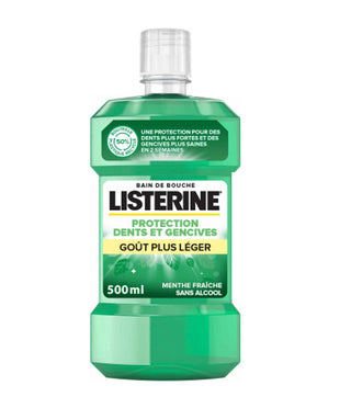 LISTERINE BAIN DE BOUCHE PROTECTION DENTS ET GENCIVES 500ML