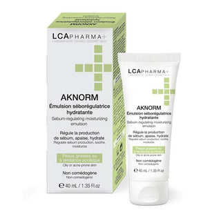 LCA Pharma Aknorm Émulsion Séborégulatrice Hydratante 40ml