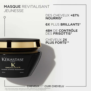 Kérastase Chronologiste Masque Profond Régénérant 200ml – Masque Revitalisant Luxe