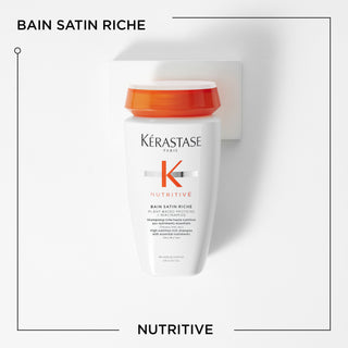 Kérastase Nutritive Bain Satin Rich 250ml – Shampooing Nourrissant Cheveux Secs