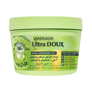 GARNIER ULTRA DOUX HAIR FOOD 3 EN 1 KIWI 390 ML