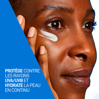 CeraVe Crème Hydratante Visage SPF 50 Peaux Normales À Sèches 52ml = creme hydratant + Lotion +trousse offerts