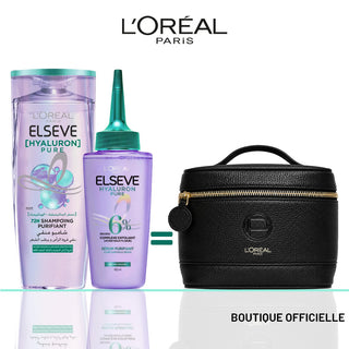 Elseve Hyaluron Pure Shampooing Purifiant 72h 200ml + sérum Purifiant 102ml = Vanity Offerte
