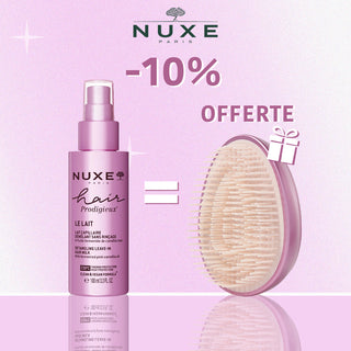 NUXE HAIR PRODIGIEUX Lait Capillaire Démêlant Sans Rinçage 100ML = brosse cheveux offerte