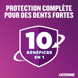 LISTERINE BAIN DE BOUCHE 10 TOTAL CARE 500 ML