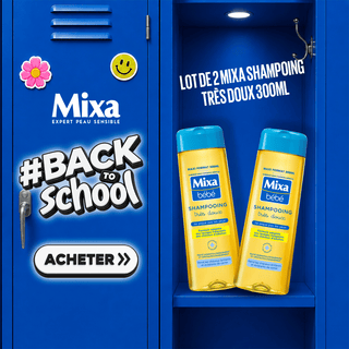 MIXA PACK SHAMPOOING TRÈS DOUX 300ML *2