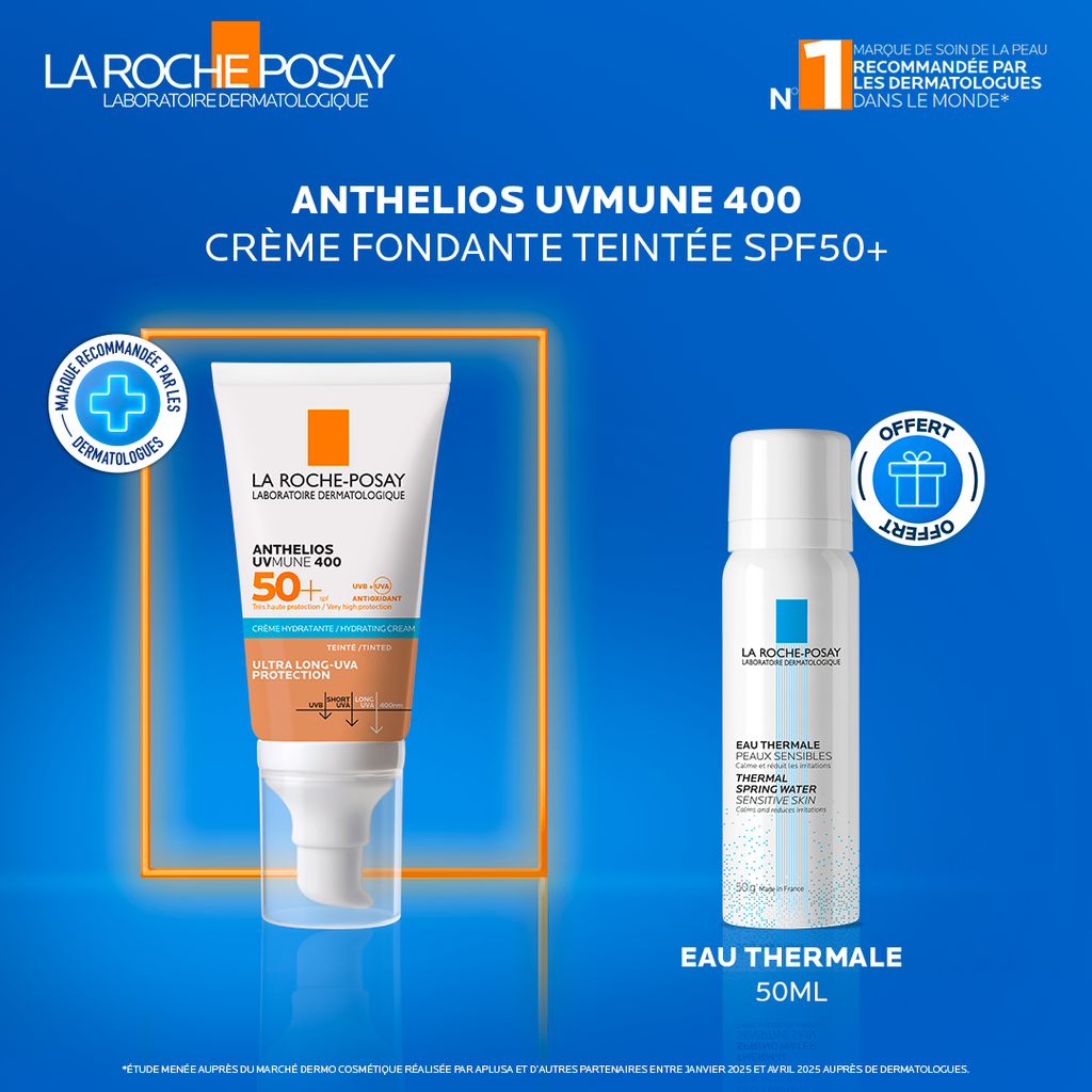 PACK RP ANTHELIOS HYDRATANT TEINTE+EAU THERMAL OFERT