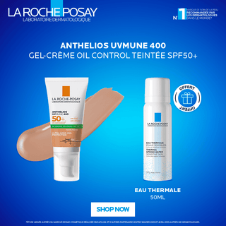 La roche posay anthelios teinte uvmune 400 gel creme oil control spf 50 = Eau thermale 50 ml Offerte