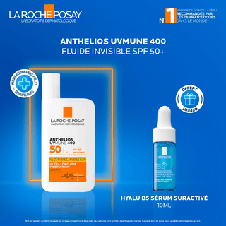 La roche-posay anthelios shaka fluide uvmune 400+ spf50 = Hyalu B5 Serum 10 Ml Offert