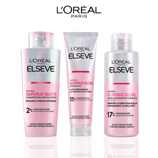 ELSEVE GLYCOLIC GLOSS Pack Routine Sans Sulfate