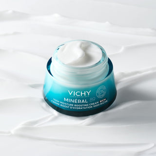 VICHY MINÉRAL 89  CRÈME RICHE BOOST D’HYDRATATION 100H SANS PARFUM