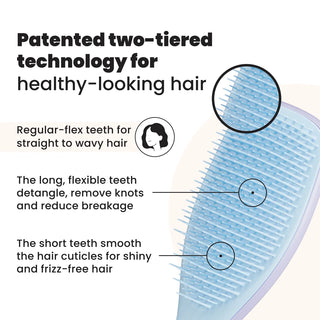 TANGLE TEEZER THE ULTIMATE DETANGLER HAIRBRUSH - BROSSE À CHEVEUX LILAC/BLUE