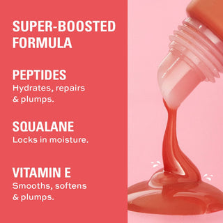 Revolution Juicy Peptide Lip Balm Nude Latte