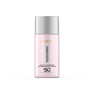 L'OREAL PARIS GLYCOLIC-BRIGHT ANTI-DARK SPOT DAILY UV FLUID SPF50 50ML