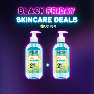 Garnier lot 2 gel wash fast clear 200ml