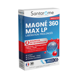 Santarome Magné 360 Max LP – Libération Prolongée 30 Comprimés