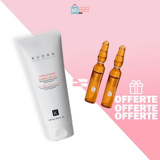 KUORA Stretch Mark Gel Anti-Vergetures 200ml= 2 Flash Ampoules OFFERTES