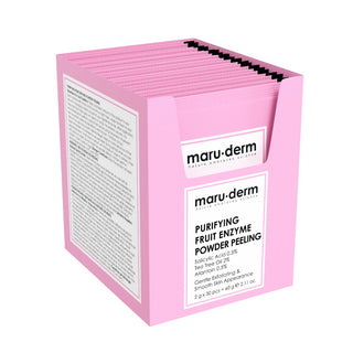 MARUDERM PEELING PURIFIANT AUX ENZYMES DE FRUITS EN POUDRE 60G 30 PCS – Peau Nette & Purifiée