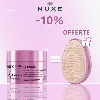 NUXE HAIR PRODIGIEUX Masque Capillaire Réparation Intense 200ML = brosse cheveux offerte