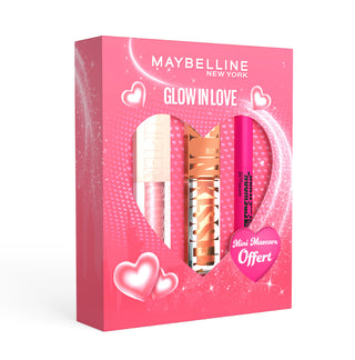 MAYBELLINE COFFRET GLOW IN LOVE LIFTER GLOSS 005 + SUNKISSER 06 + MINI FIREWORK