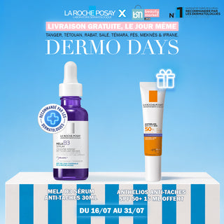LA ROCHE POSAY MELA B3 SÉRUM 30ML = ANTHELIOS FLUIDE ANTI TACHES SPF 50 15 ML OFFERT
