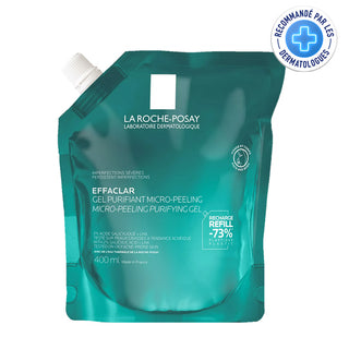 LA ROCHE POSAY EFFACLAR GEL PURIFIANT MICRO PEELING RECHARGE 400 ML