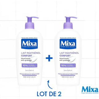 Mixa Lait Panthénol Confort 250 ml*2