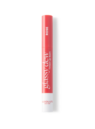 ABSOLUTE NEW YORK GLASSY DEW TINTED LIP BALM ROSE