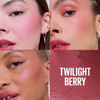 MAYBELLINE NEW YORK BLUSH CLOUDTOPIA CHEEK & LIP MOUSSE TWILIGHT BERRY 01