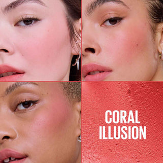 MAYBELLINE NEW YORK BLUSH CLOUDTOPIA CHEEK & LIP MOUSSE CORAL ILLUSION 05