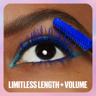 Maybelline Sky High Bleu – Mascara Volume & Longueur = Crayon Tattoo Liner Studio Galactic Cobalt Offert