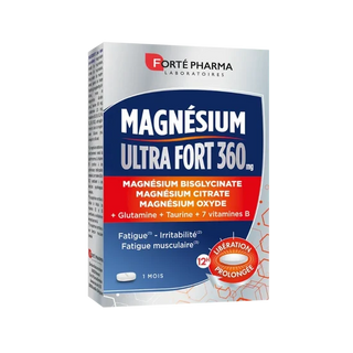 Forté Pharma Magnésium Ultra Fort 360 mg – 30 Comprimés
