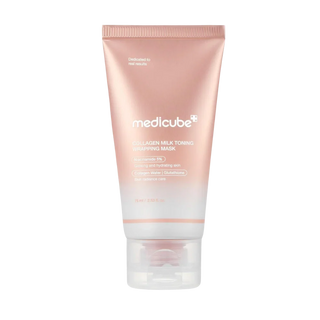 Medicube Collagen Milk Toning Wrapping Mask 75 ml masque peel-off au collagène BeautyMarket parapharmacie Maroc