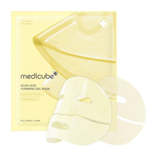 MEDICUBE KOJIC ACID TURMERIC BRIGHTENING GEL MASK 28G 1 UNITE