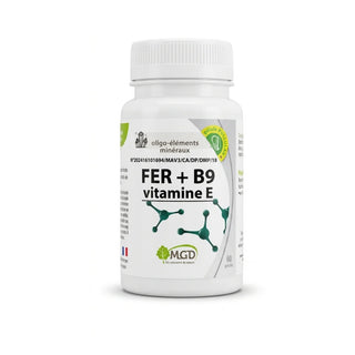 Mgd fer + b9 60 gelules