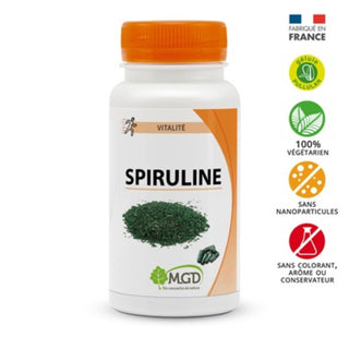 Mgd Nature Spiruline 200 gelules