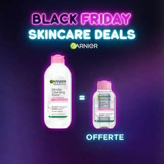 Garnier solution micellaire tout en 1 peaux sensibles 400ml = mini format offerte