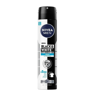 NIVEA MEN BLACK & WHITE INVISIBLE FRESH DEODORANT SPRAY 200 ML