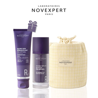 NOVEXPERT ROUTINE ANTI AGE DOUBLE SÉRUM BOOSTER PRO-RÉTINOL 30ML = CLEANSING BALM 150 ML