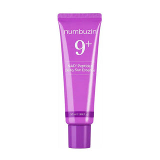 NUMBUZIN 9+ NAD+ PEPTIDES DEWY SUN ESSENCE SPF 50+ PA+ +++ ALL SKIN TYPES 50 ML