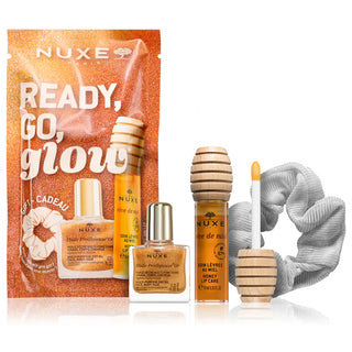 NUXE Coffret Ready, Go, Glow – 2 Produits = Chouchou Offert