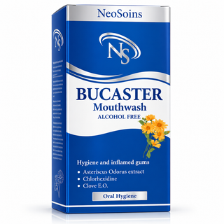 Neosoins Bucaster Bain de Bouche 90 ml – Solution pour l'Hygiène Buccale