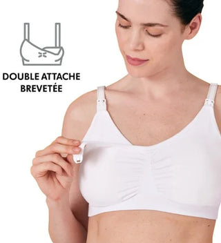 Medela Soutien-Gorge D’allaitement Et D’expression 3-En-1 Blanc Tailles S, M, L, XL