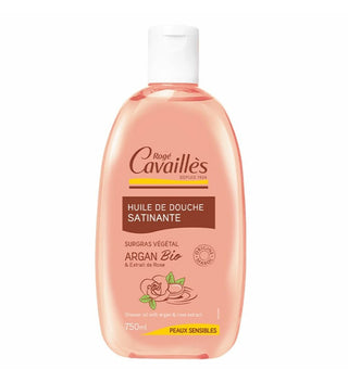 Cavaillès Huile Douche Surgras Satinante Argan & Rose 750ml