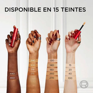 L'Oréal Paris Liquid Concealer Infaillible Skin Ink Fond De Teint Correcteur 2en1 140 Light Warm 48h