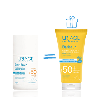 Uriage Bariésun Stick Minéral SPF50+ 18g = Crème SPF50+ Offerte