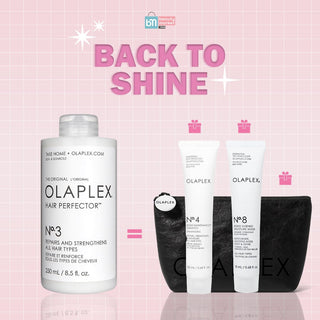 Olaplex No. 3 Hair Perfector 250ml = Shampoo N°4 20 ml + N°8 20 ml + Trousse Offerts