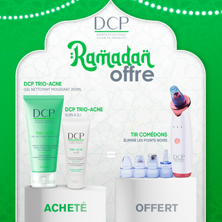 DCP Trio Acne Gel Nettoyant Moussant 200ml + SEBO KÉRATOREGULATEUR 30 ML= TIR COMEDONS OFFERTE