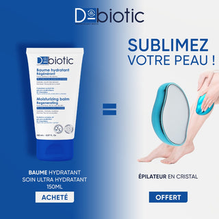 D-BIOTIC Baume hydratant régénérant 150 ml = ÉPILATEUR EN CRISTAL OFFERT