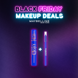 MAYBELLINE SKY HIGH Mascara Volume & Longueur BLEU = TATTOO LINER OFFERT